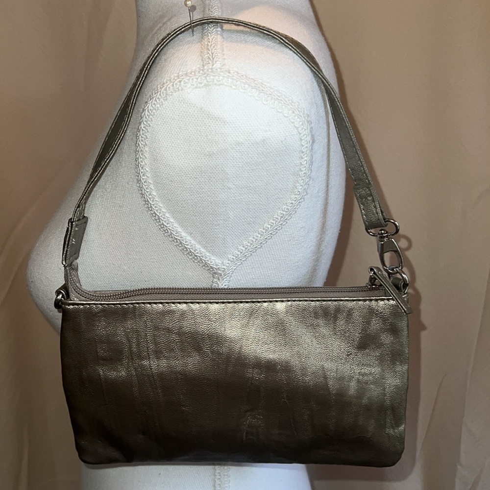 GAP Metallic Muted Gold Mini Purse